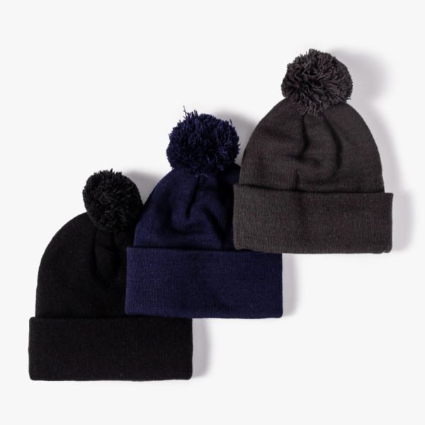 Knitted Ball Cap With Ear Protection - 图片 2