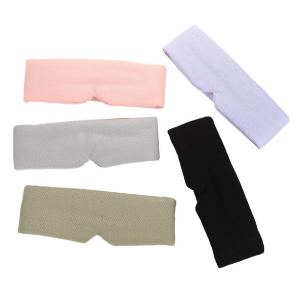 Adjustable Long Foam Eye Mask with Velcro Straps - 图片 2