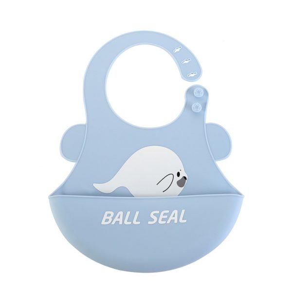 Child Silicone Bib - 图片 2
