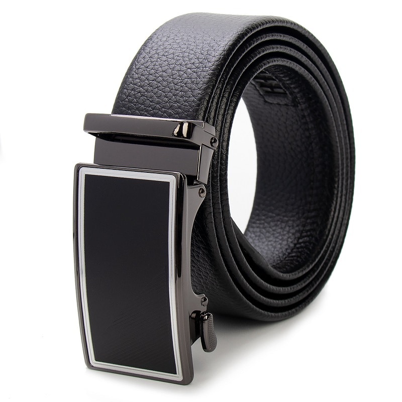 Men- Alloy Automatic Buckle Belt - 图片 2