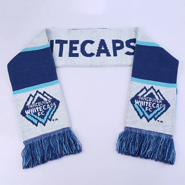 Soft Knitted Woven Scarf with Tassel - 图片 2