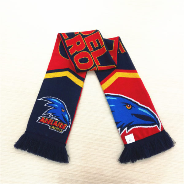 Jacquard Knitted Stadium Scarf - 图片 2