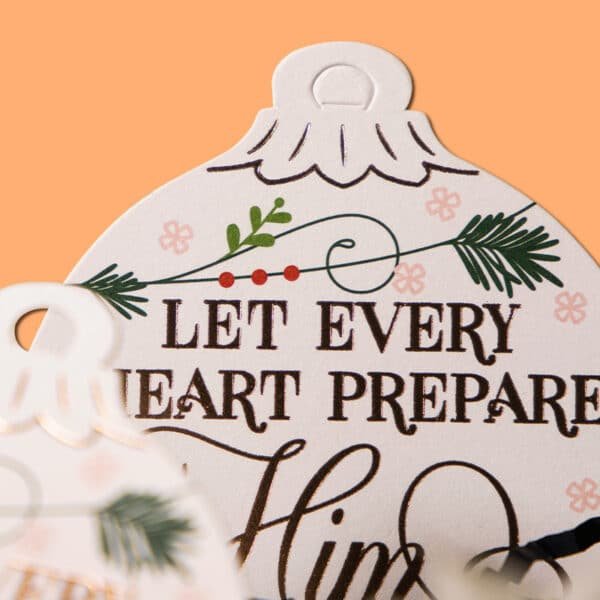 Foil-Stamped Paper Air Freshener - 图片 2