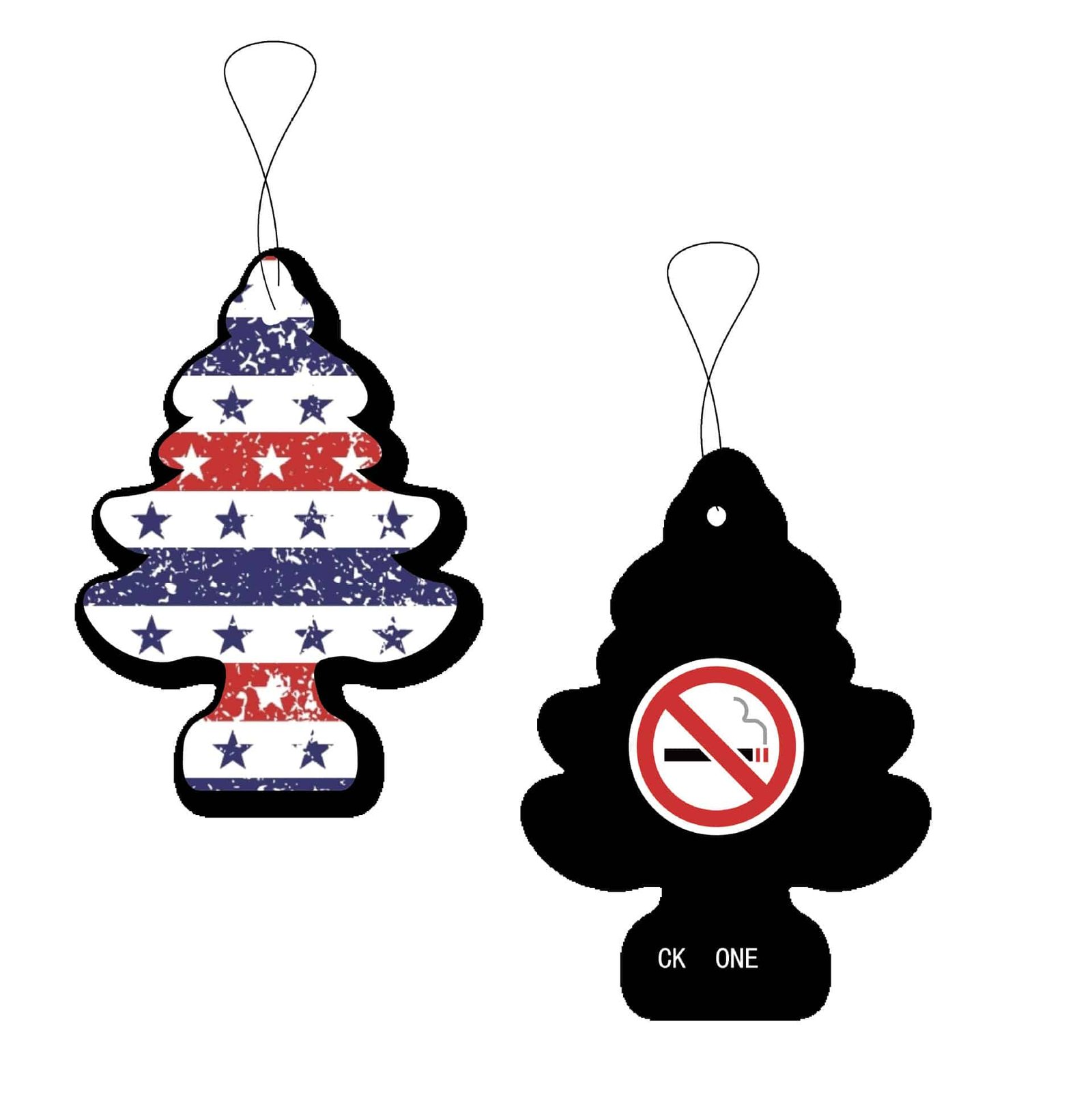 Christmas Tree Paper Air Freshener with Long-Lasting Fragrance - Image 2