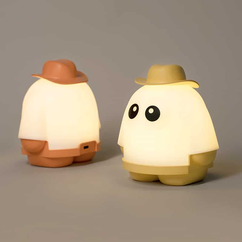 Custom Ghost Shaped Pat Lamp - 图片 2