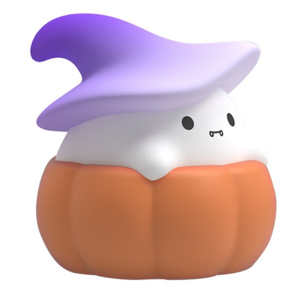 Halloween Pumpkin Ghost Silicone Tap Light - Image 2