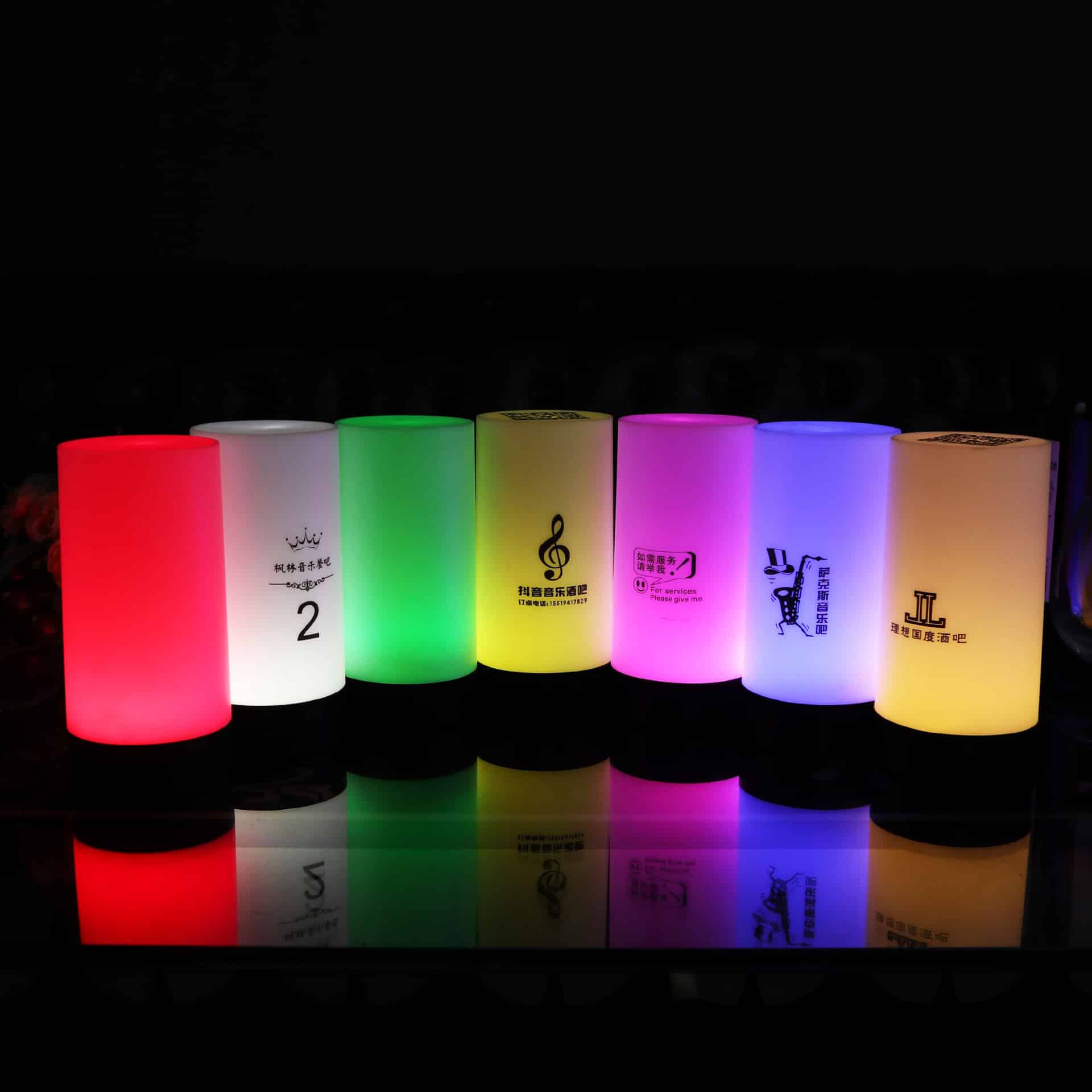 LED Cylinder Atmosphere Night Light - 图片 2