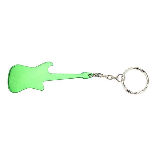 Aluminum Alloy Guitar Bottle Opener Keychain - 图片 2