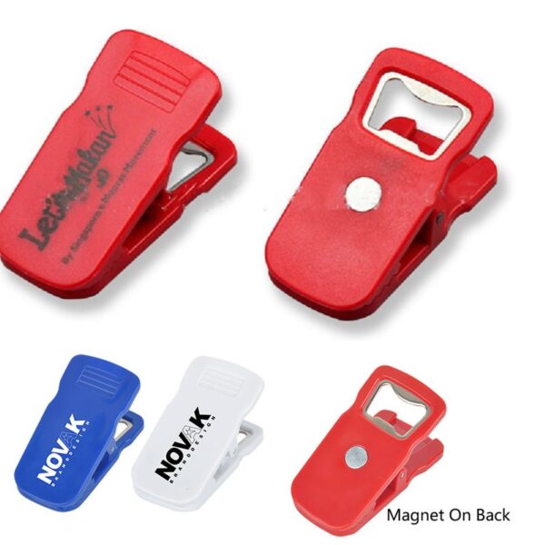 Magnetic Clip With Bottle Opener - 图片 2