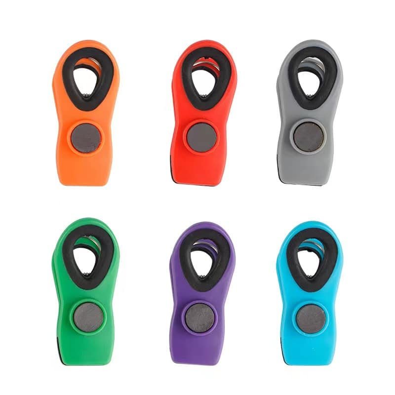 Magnetic Colourful Plastic Sealing Clip - 图片 2