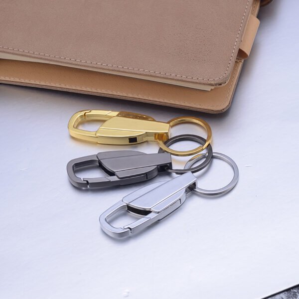 Zinc Alloy Metal Hook Keychain - Image 2
