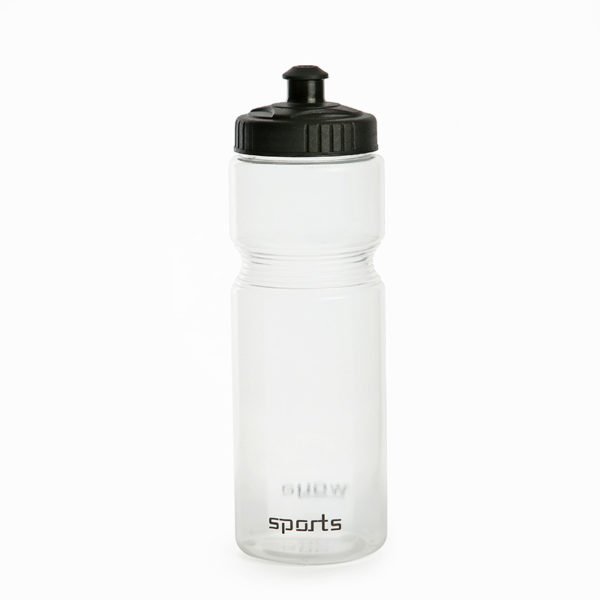 23OZ Clear Plastic Water Bottle - Image 2