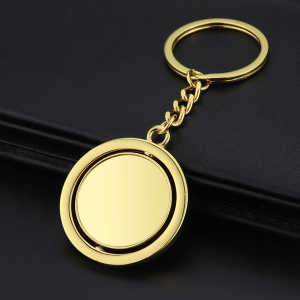 Metal Rotary Keychain Heat Transfer - Image 2