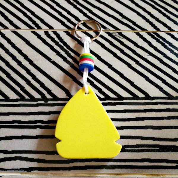 Sailboat Shaped EVA Floating Keychain - Image 2