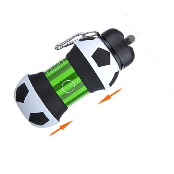19OZ Collapsible Foldable Spherical Sports Water Bottle - 图片 2