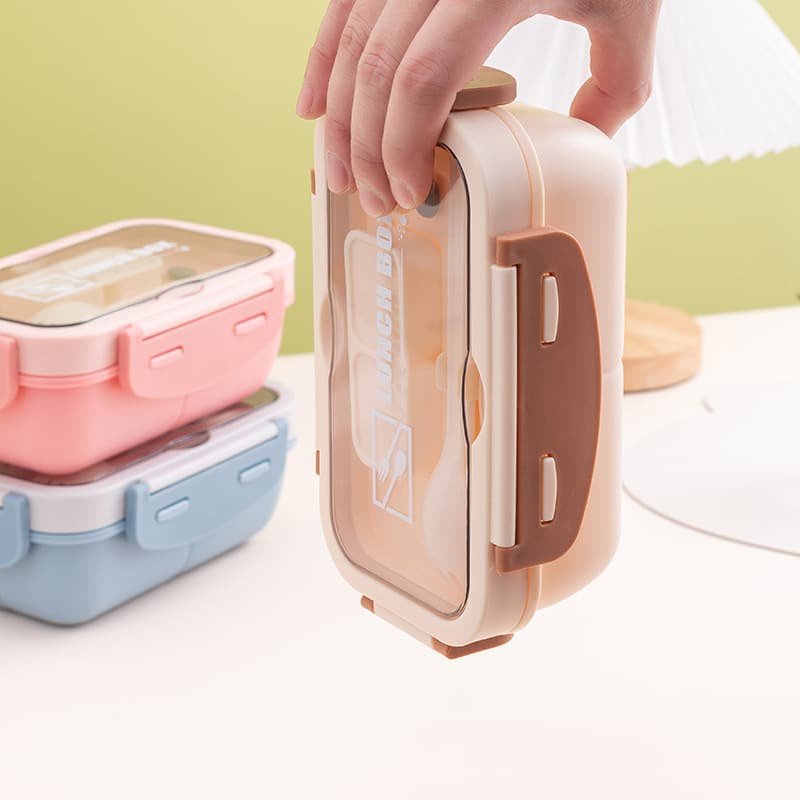 Custom Lunch Box with Dinnerware Compartment - 图片 2