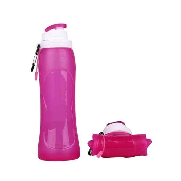 Foldable 17oz Foldable Silicone Bottle - 图片 2