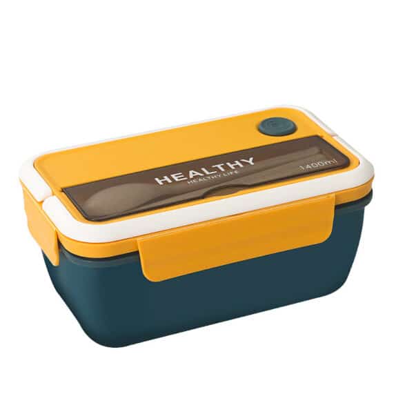 Portable Microwaveable Creative Compartments Handling Lunch Box - 图片 2