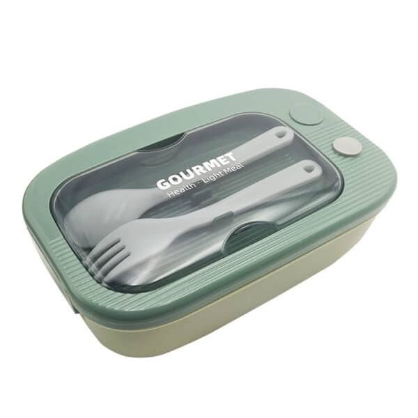 Simple Compartment Micorwaveable Lunch Box - Image 2