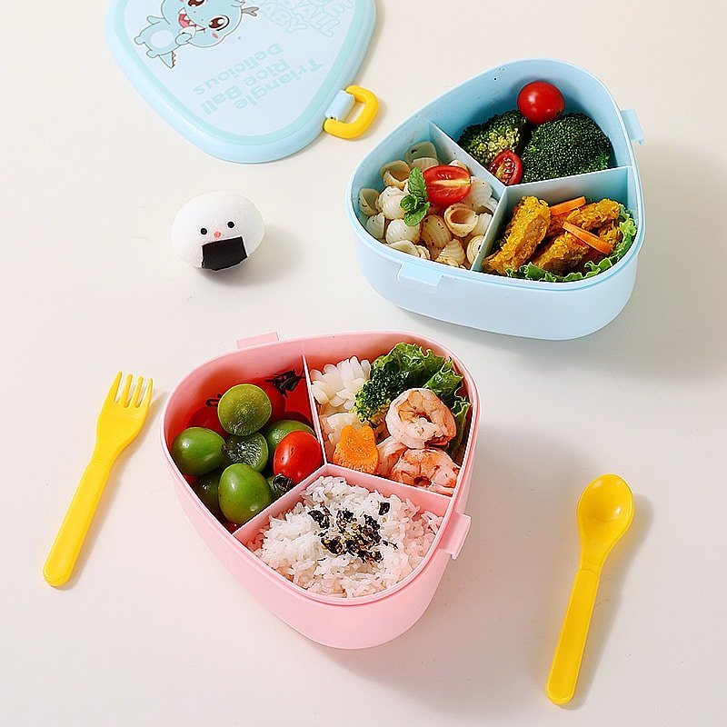 Simple Plastic Microwaveable Lunch Box Children - 图片 2