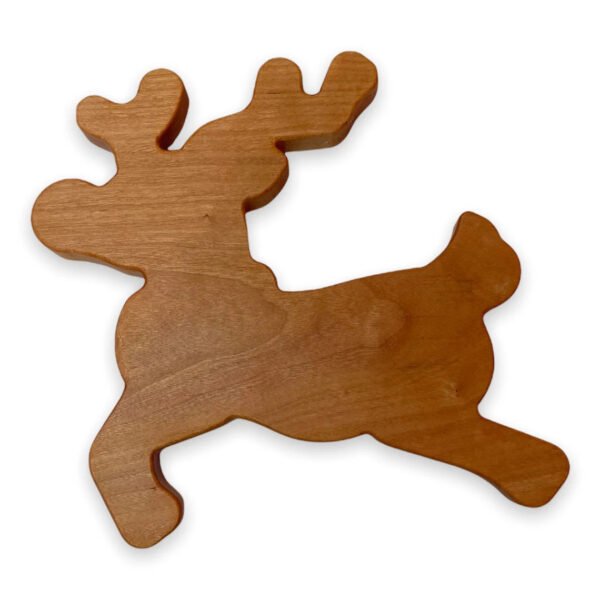 Reindeer Shaped Wooden Tray - 图片 2