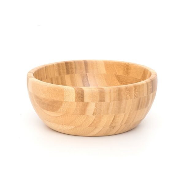 Wooden Round Salad Bowl - 图片 2