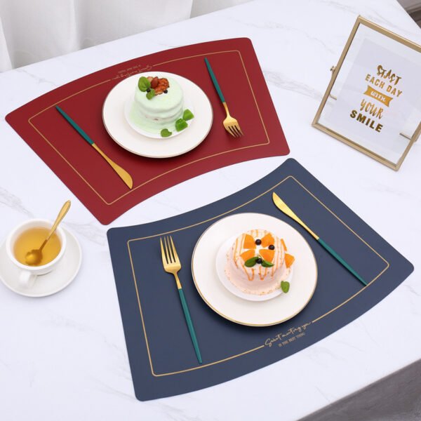 Customized PU Sectorial Insulated Placemat - 图片 2