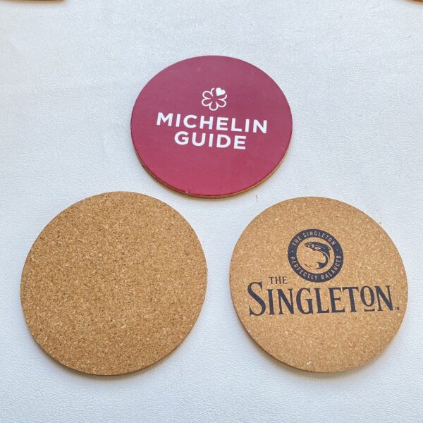 Round Cork Coaster - 图片 2