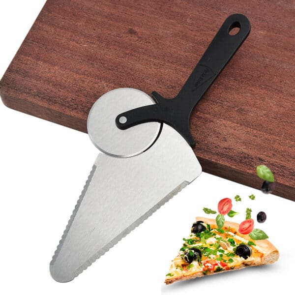 Promotional 2-in-1 Pizza Cutter - 图片 2