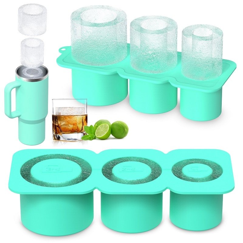 Reusable Silicone Ice Cube Tray For 40oz Insulated Tumbler - Image 2