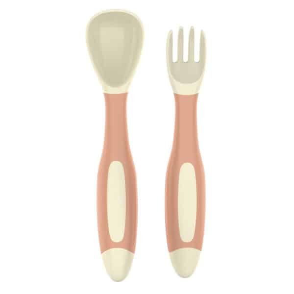Multi Angle Bend Baby Fork & Spoon Set - Image 2