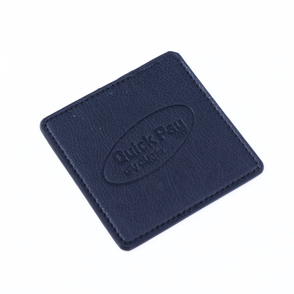 PU Leather Insulated Square Coaster - 图片 2