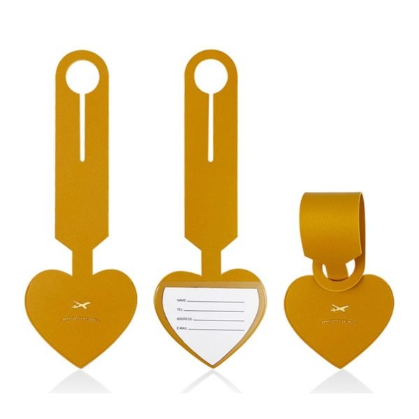 Love Leather Luggage Tag - Image 2