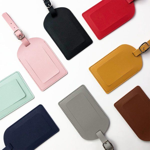 Leather Luggage Spotter Tag - Image 2