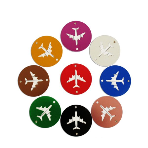 Circle Shaped Luggage Tag - Image 2
