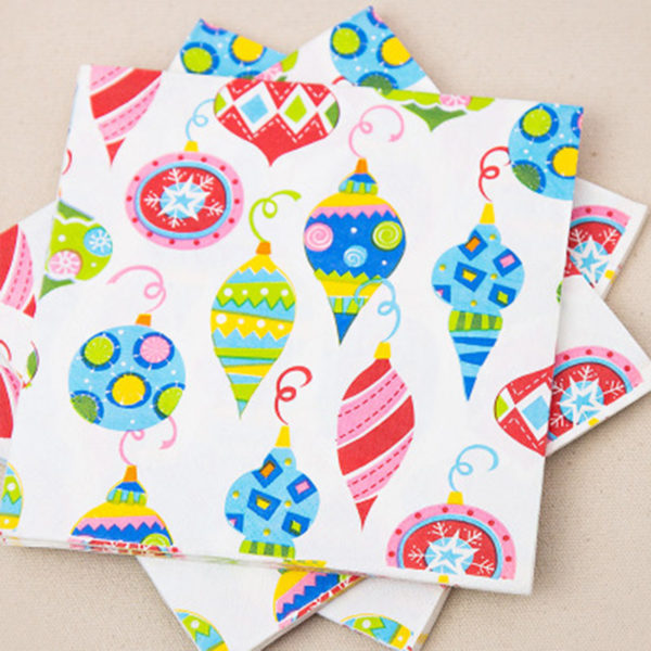 Full Color Imprint Disposable Beverage Napkin - 图片 2