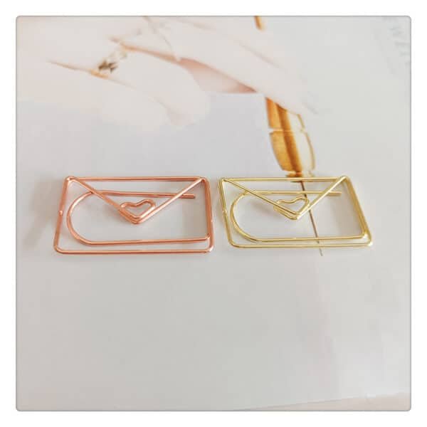 Electroplating Envelope Metal Paperclips - Image 2