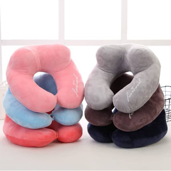 Portable Airline Neck Care U-shaped Pillow - Image 2