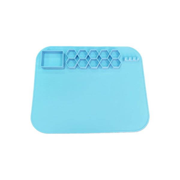 Silicone Art Drawing Pads with Color Palette - 图片 2