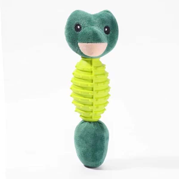 Squeaky Pet Toy with Plush Tail - 图片 2