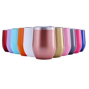 Multicolor Stainless Steel Mug with Logo 12OZ - 图片 2