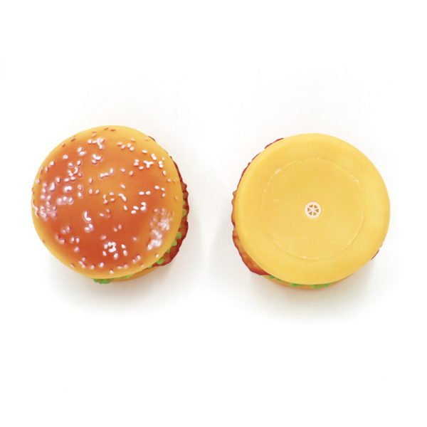 Rubber Burger Sound Toy - 图片 2