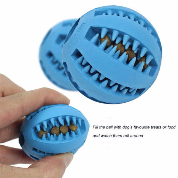Rubber Pet Toy Chewing Ball - 图片 2