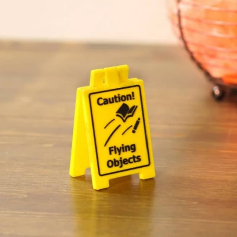 Custom Plastic Tiny Table Sign - Image 2