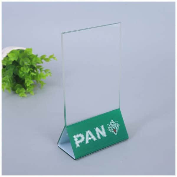 Colored Acrylic Table Tent Menu Holder - 图片 2