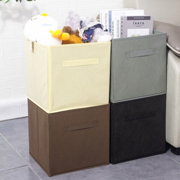 Home Fabric Foldable Storage Box - Image 2