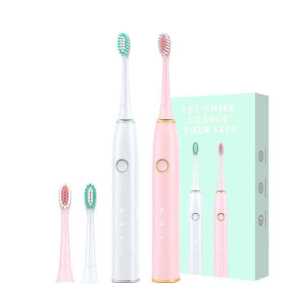 Smart Waterproof Vibrating Toothbrush - 图片 2