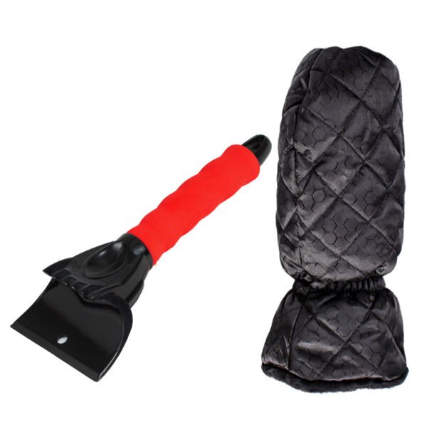 Custom Car Snow Shovel with Thickened Warm Glove - 图片 2