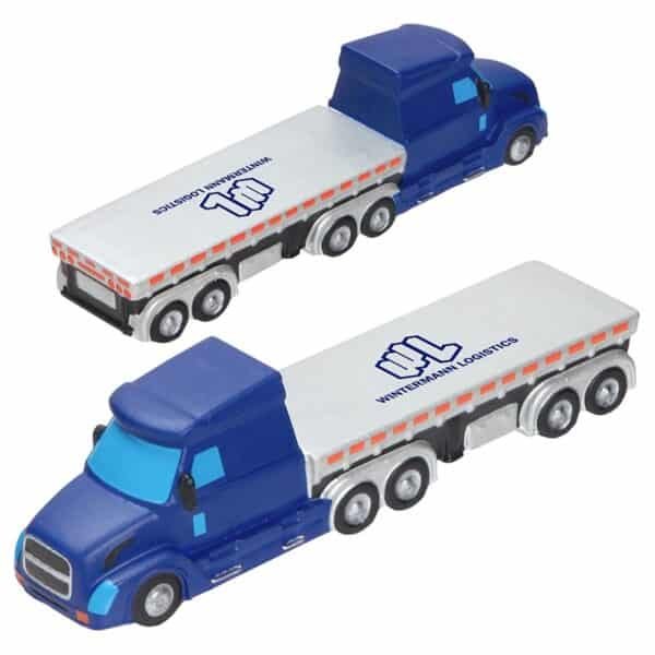 Squishy Semi Flatbed Truck Stress Ball - 图片 2