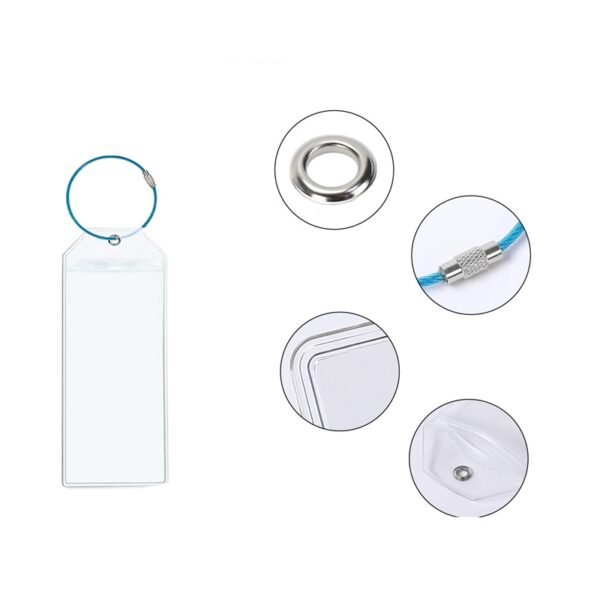 New Transparent Waterproof PVC Luggage Tag - Image 2